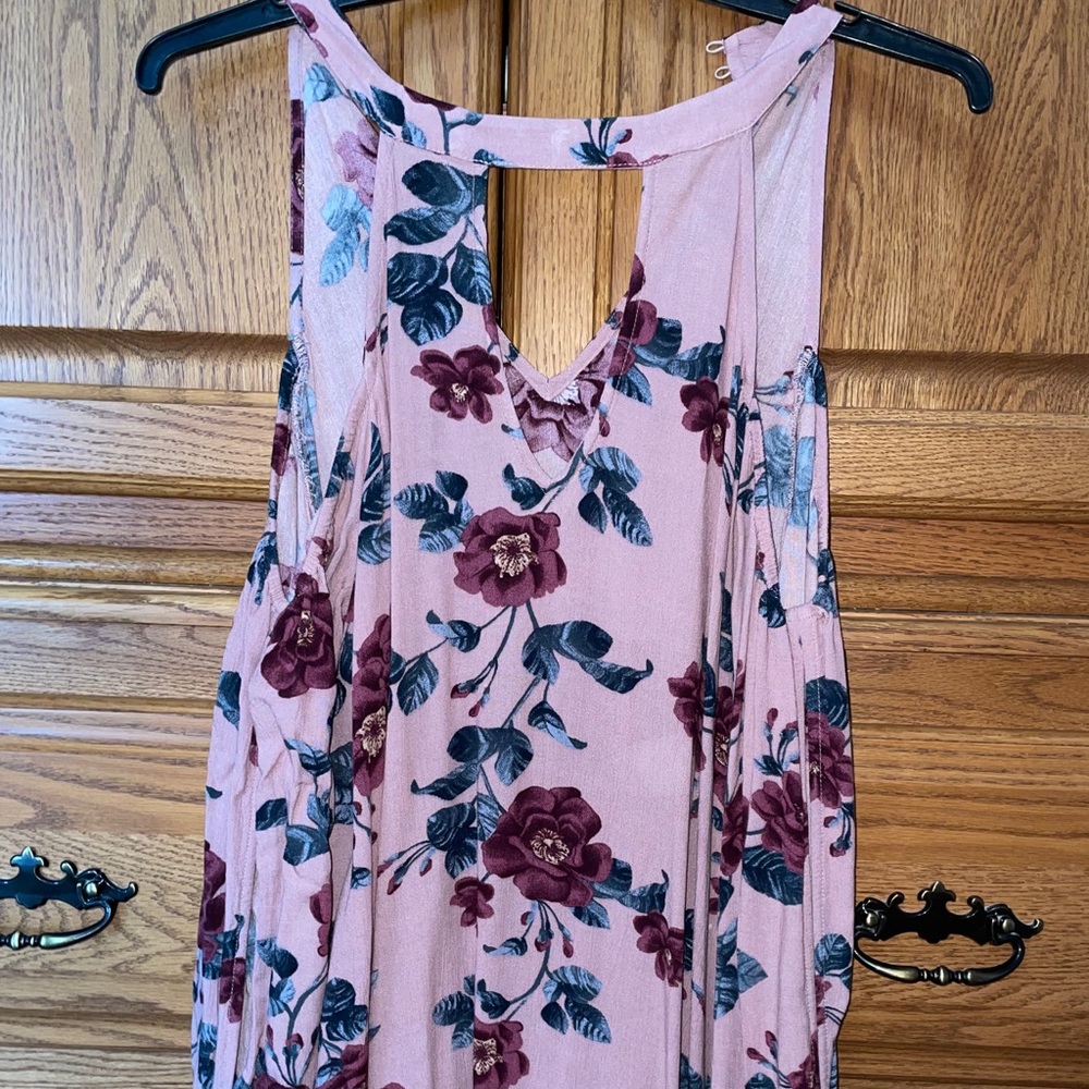 American eagle cold shoulder dress
